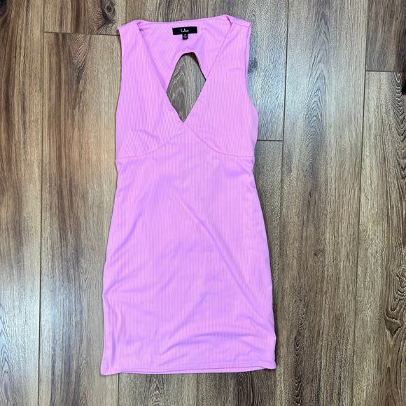 Pink Lulus Mini Dress - Picture 1 of 6